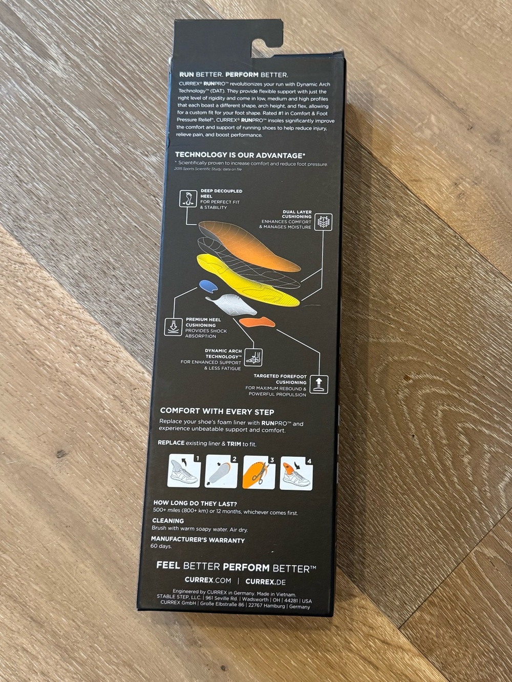 Currex RunPro Dynamic Insole High Profile - Picture 4 of 8